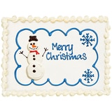 Christmas Snowman Cake Christmas Snowman Cake