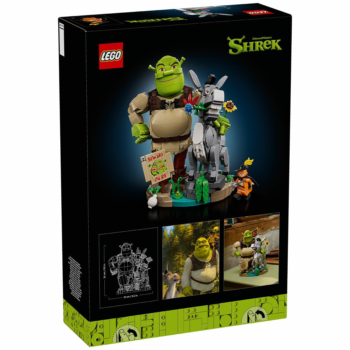 LEGO Shrek, Donkey & Puss in Boots Figure Kit 72423 LEGO Shrek, Donkey & Puss in Boots Figure Kit 72423