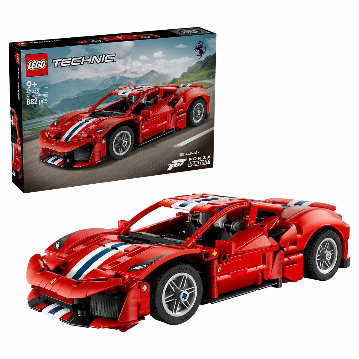 LEGO Technic Ferrari 488 Pista Car 42235 LEGO Technic Ferrari 488 Pista Car 42235