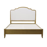 Moran Riviera Queen Bed, Cream Fabric