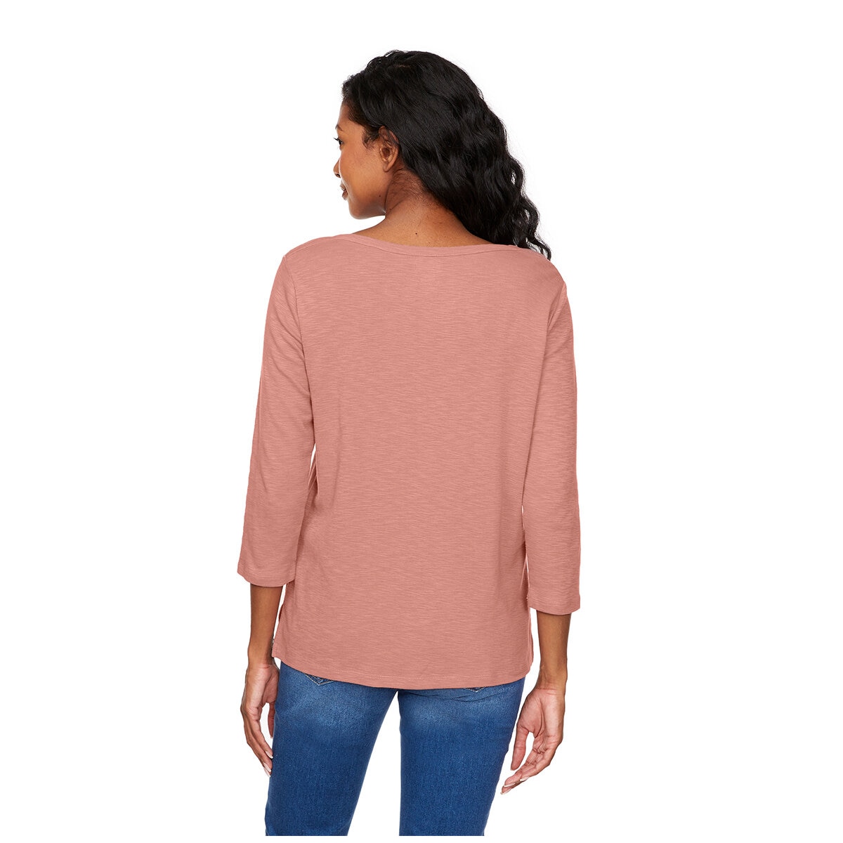Kirkland Signature Ladies 34 Boatneck Tee