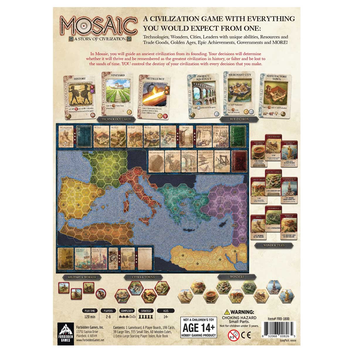 Forbidden Games Mosaic A Story Of Civilisation