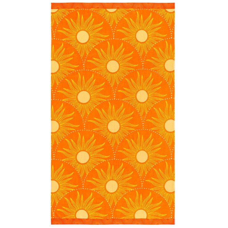 Welspun Oversized Beach Towel Sunrise