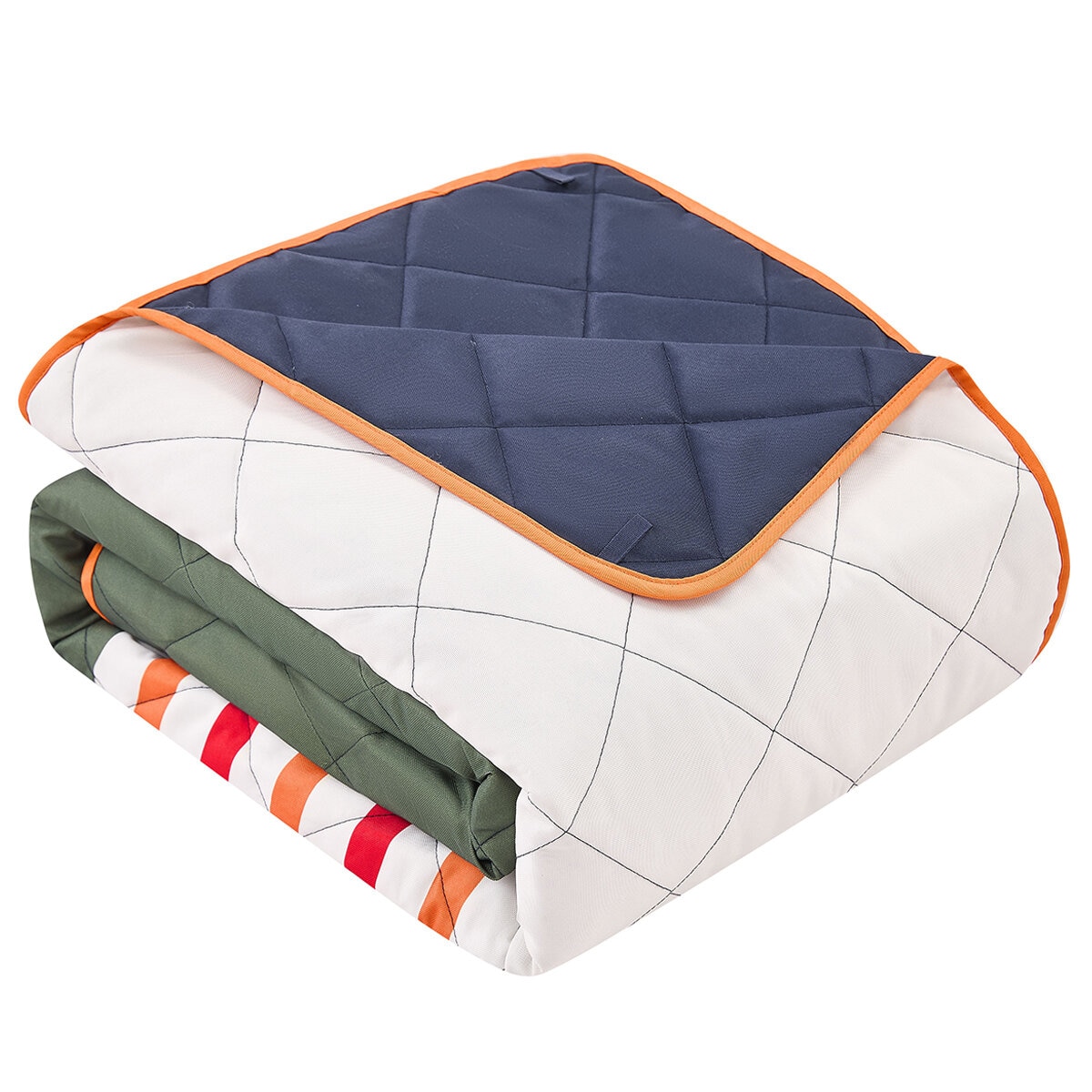 Hunter Outdoor Picnic Blanket Cypress Block Green Multi