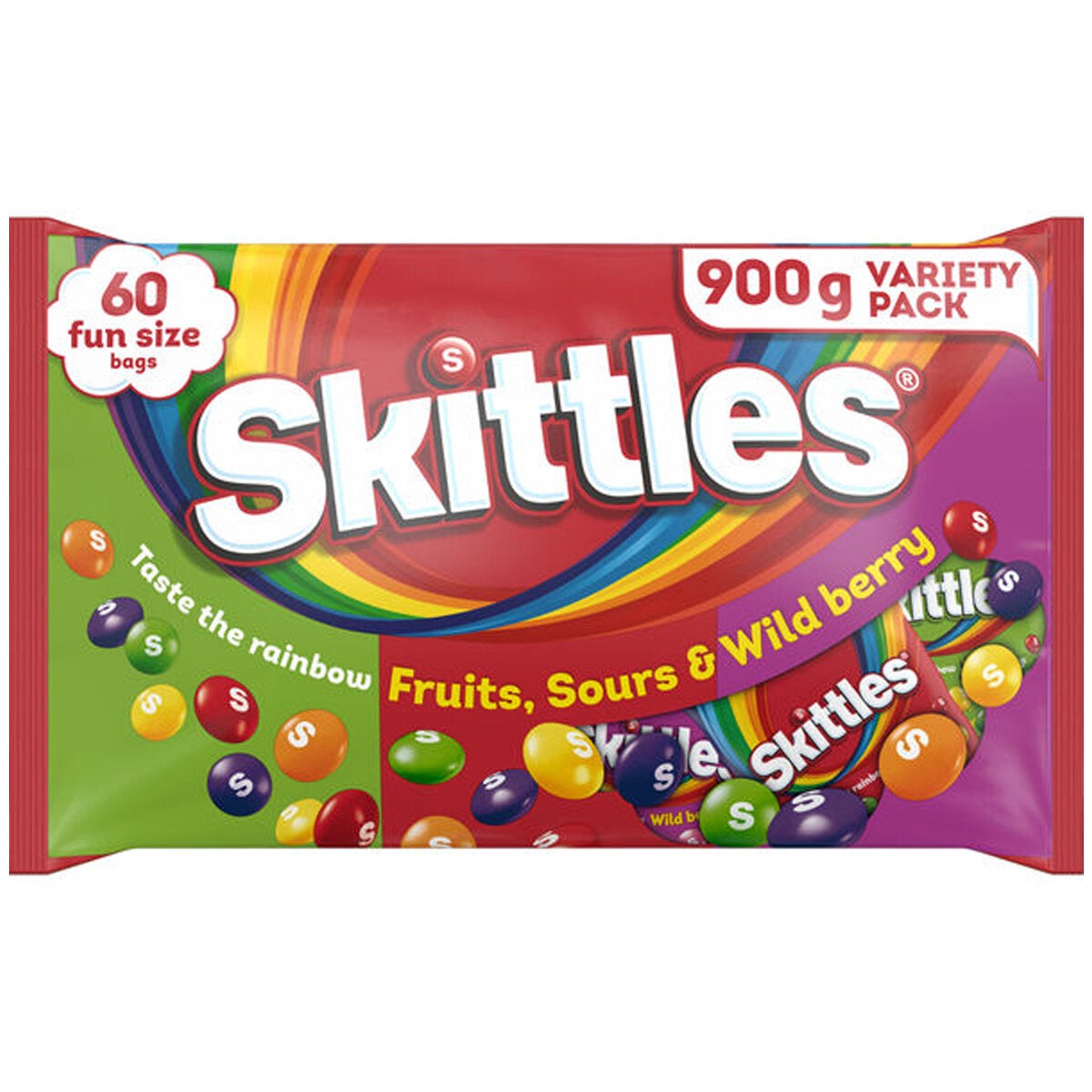 Skittles Variety 60 Pack 900g