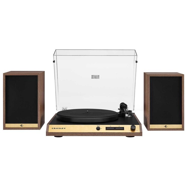 Crosley C72 Record Vinyl Shelf Turntable CR72A-WA