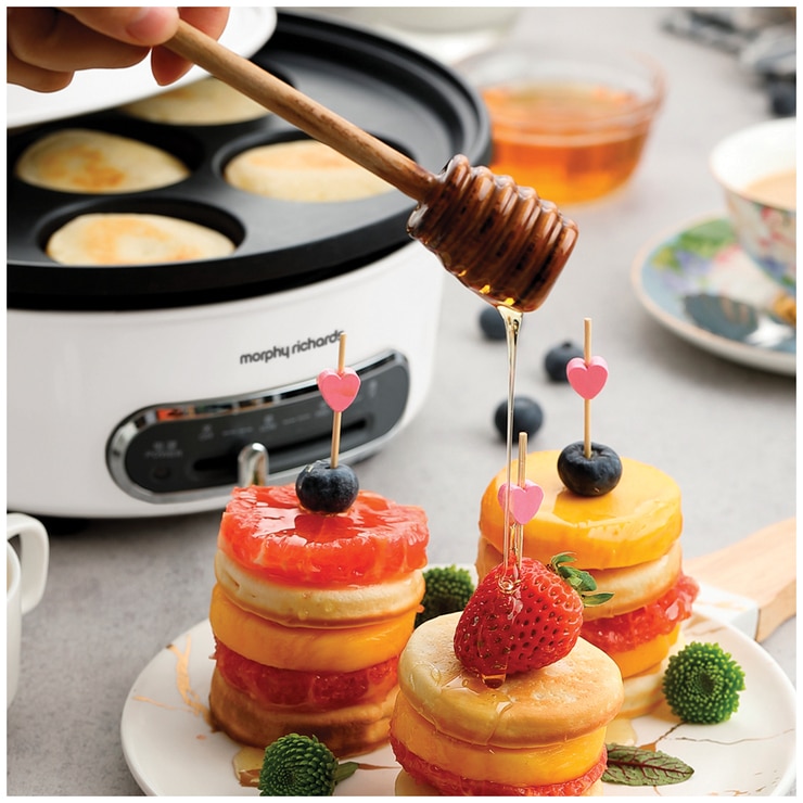 Morphy Richards Round Multifunction Pot White Costco Australia