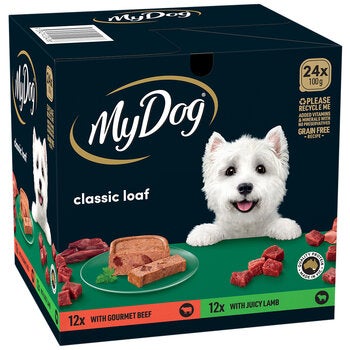 My Dog Gourmet Beef and Lamb Classic 100g x 24 Pack