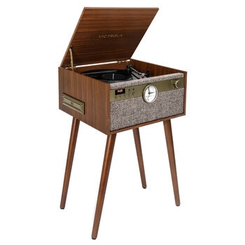 Victrola Century Signature+ 6 in 1 Wood Record Player Walnut VTA-830SB-WLN-INT Victrola Century Signature+ 6 in 1 Wood Record Player Walnut VTA-830SB-WLN-INT