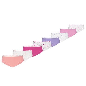 PUMA Girls Bikini Brief 8 Pack