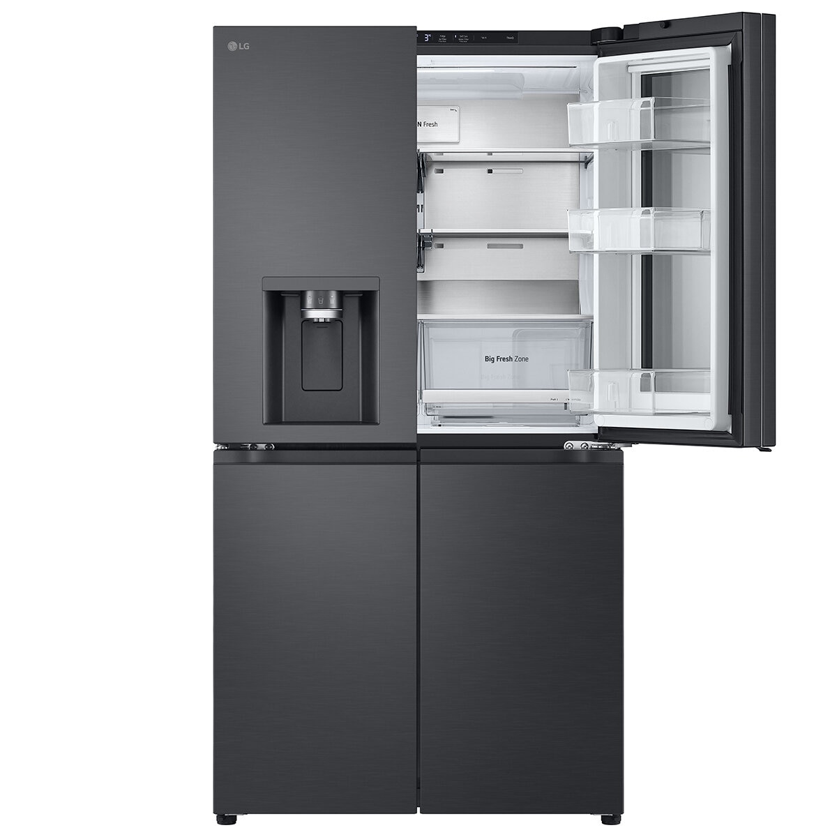 LG 638L French Door Fridge Matte Black GF-D700MBLC