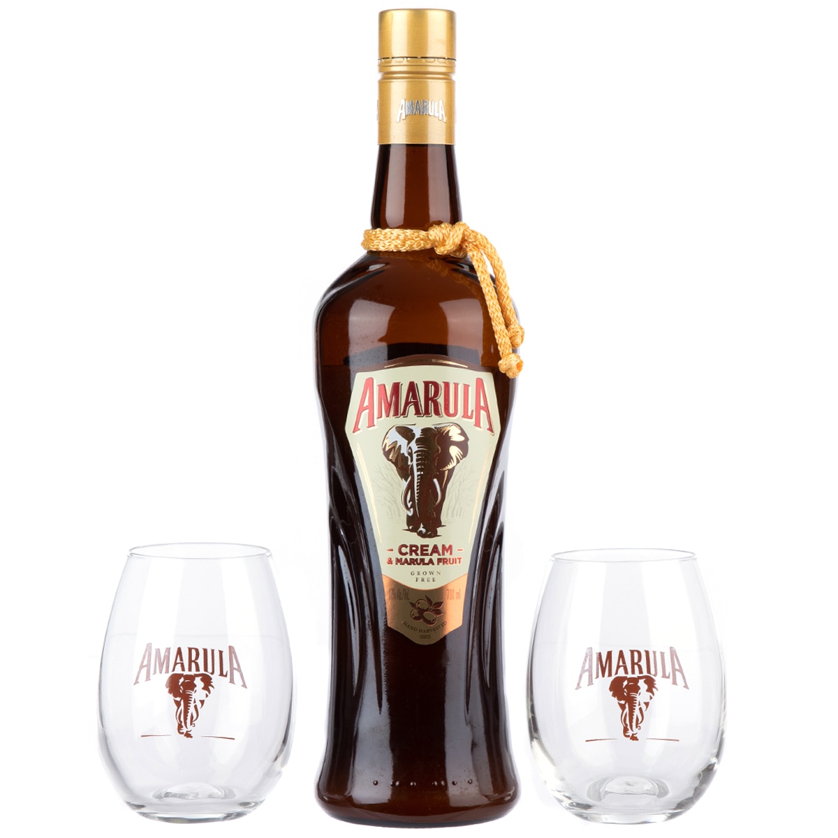 Amarula Cream Liqueur 700ml and 2 Glasses Costco Australia
