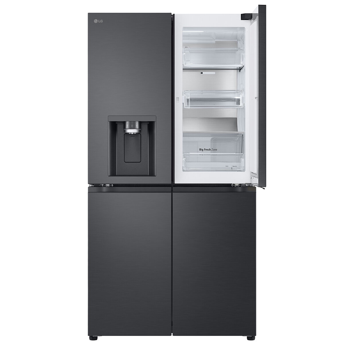 LG 638L French Door Fridge Matte Black GF-D700MBLC