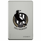 Cygnett 5k Slim Mag Power Bank - Collingwood Magpies CY5362PBCHE