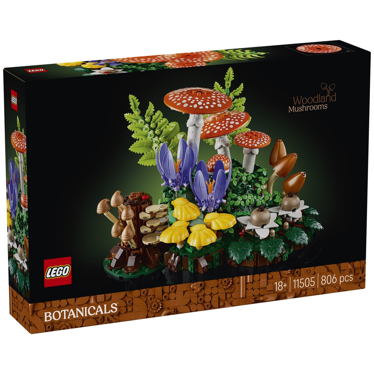 LEGO Botanicals Woodland Mushrooms 11505 LEGO Botanicals Woodland Mushrooms 11505