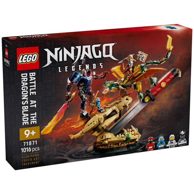 LEGO NINJAGO Battle at the Dragon’s Blade Display 71871 LEGO NINJAGO Battle at the Dragon’s Blade Display 71871