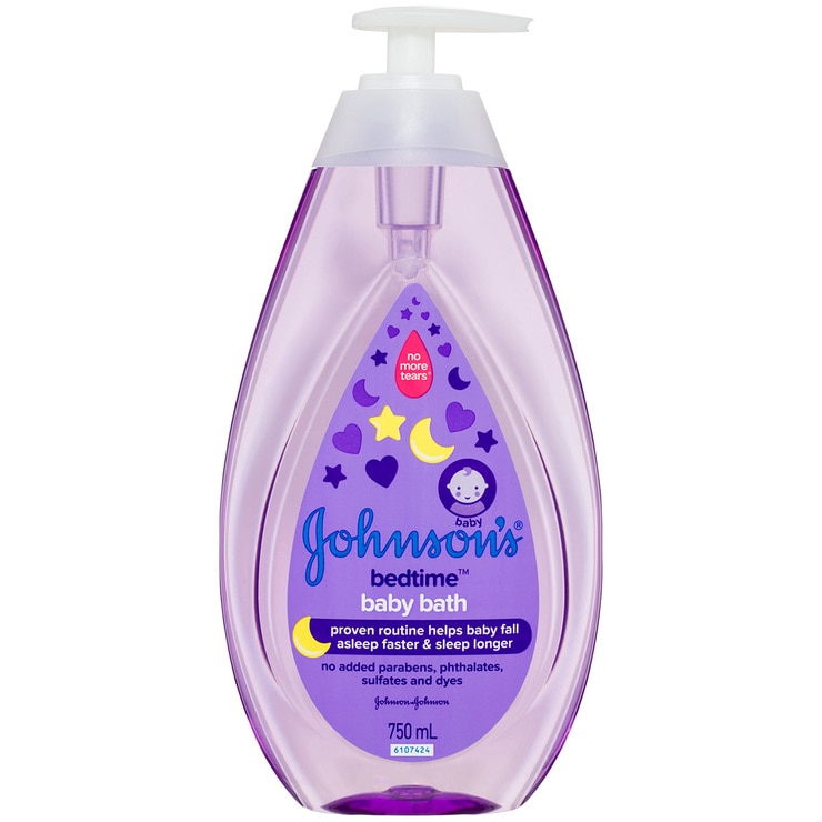 Johnson's Baby Bedtime Bath 2 x 750ml Costco Australia