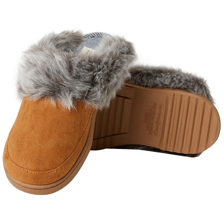 Dearfoam Women's Slippers Allison Whiskey | Costco Australia