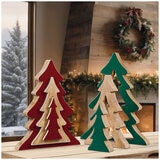 Nesting Wood Trees 45cm