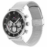 Tommy Hilfiger Legend Stainless Steel Black Dial Men's Watch 1710708