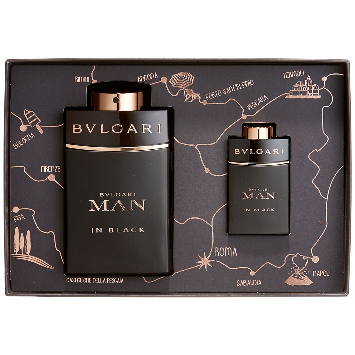 Bvlgari black sales gift set