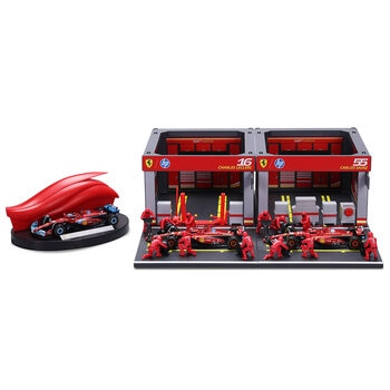 Burago 1:43 Formula One Racing Deluxe Paddock