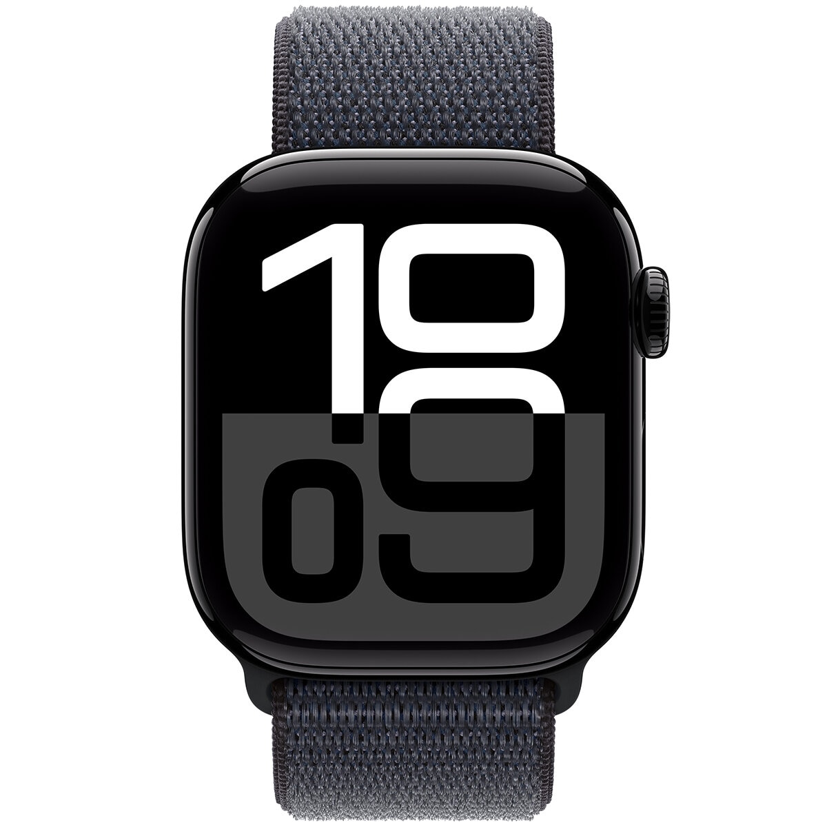 Apple Watch Series 10 GPS 42mm Jet Black Aluminium Case with Ink Sport Loop