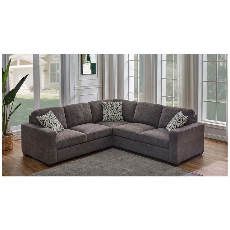 Synergy Home Furnishings Fabric Sectional Costco Australia