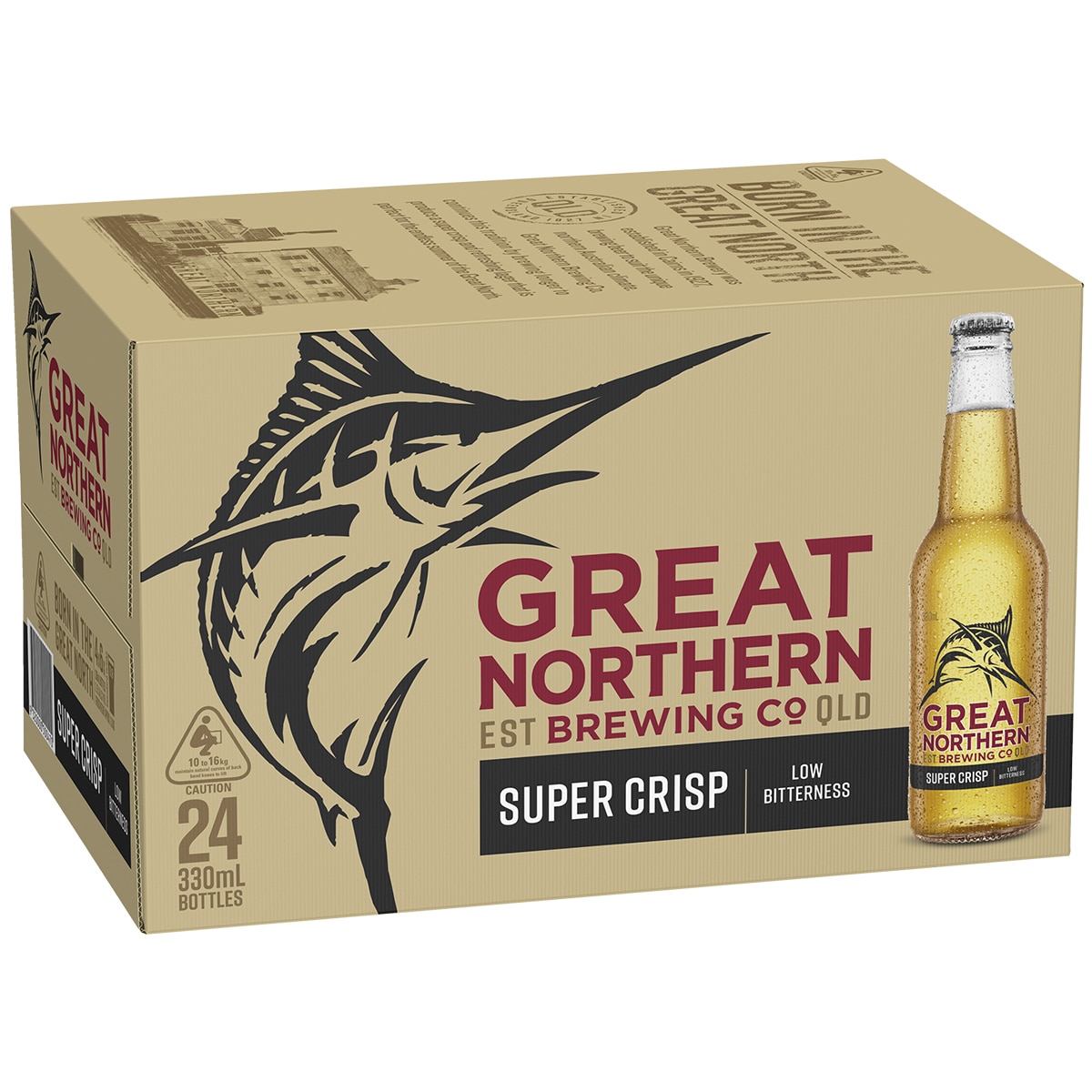 Great Northern Brewing Company Super Crisp Lager 24x330mL