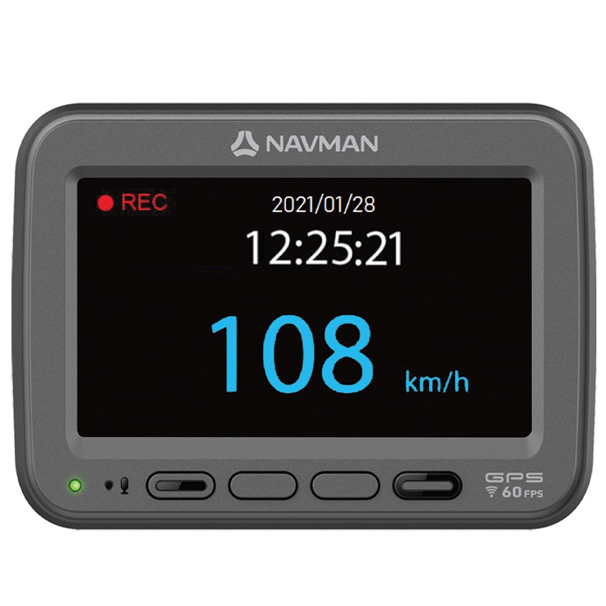 Navman MiVue SPEEDOCAM Front and Rear Dash Cam Bundle