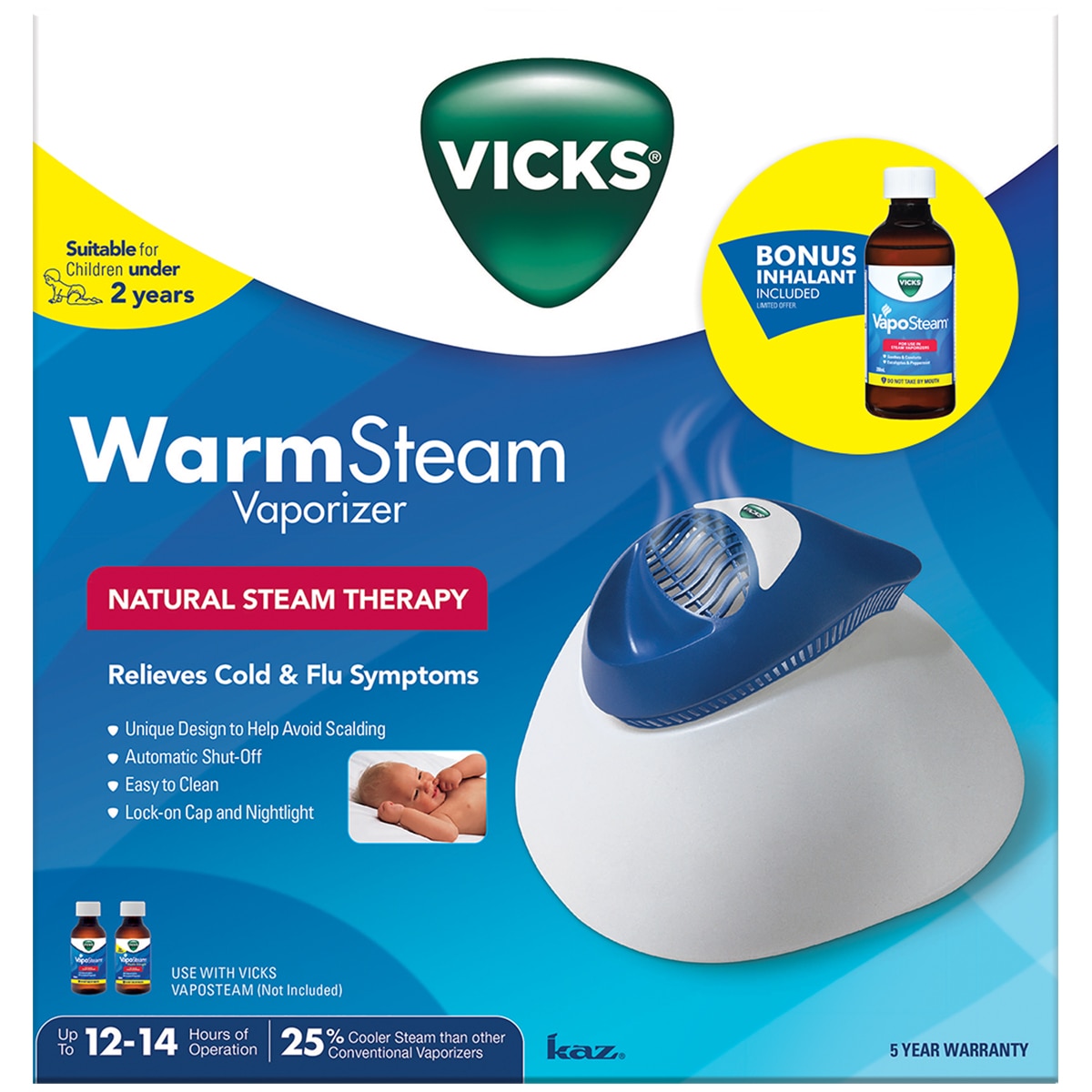 Vicks Vaporizer with Bonus Inhalant 200ml Costco Australia