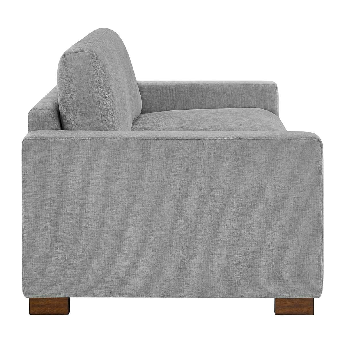 Henredon Fabric Sofa with 2 Power Footrests