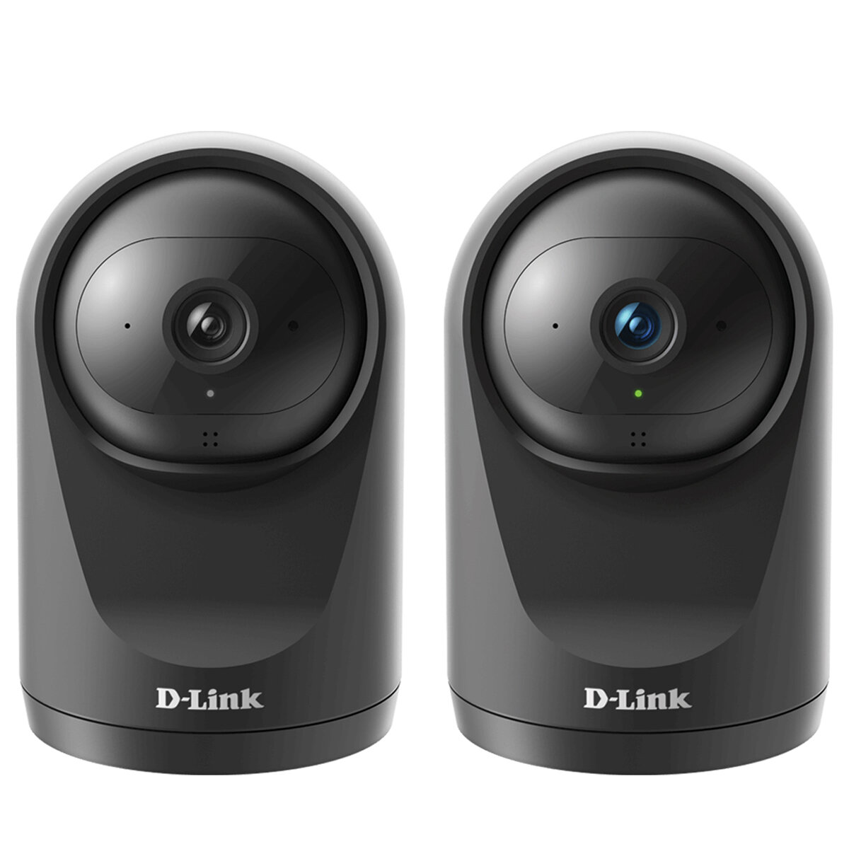 D-Link Compact Full HD Auto Tracking Pan & Tilt Wi-Fi Camera Twin Pack