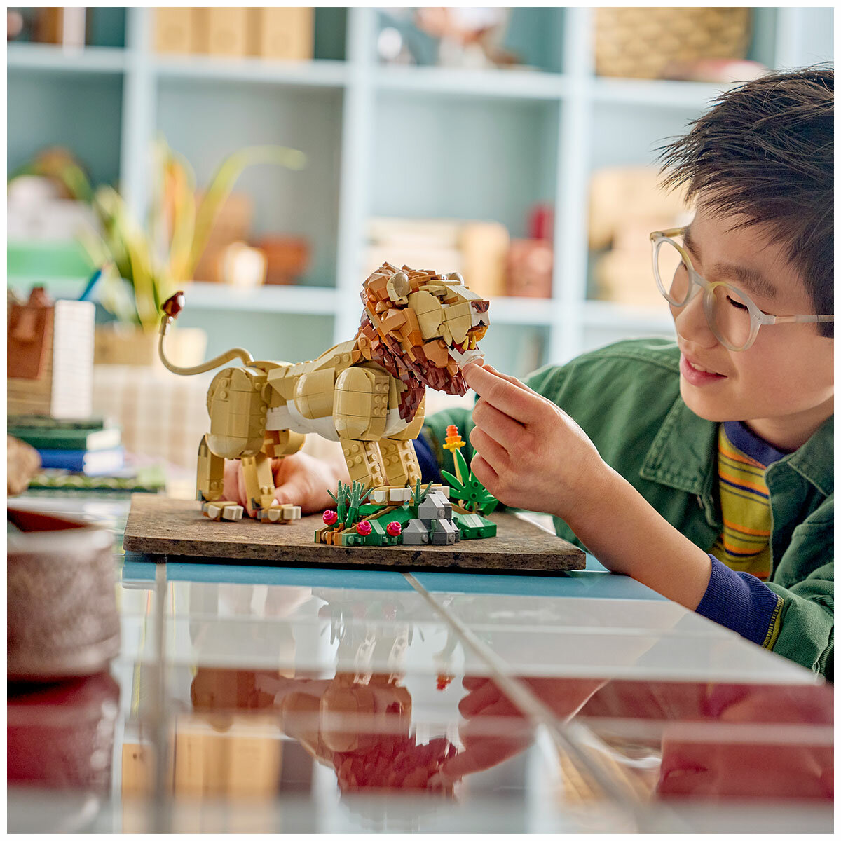 LEGO Creator 3 in 1 Wild Animals Majestic Lion Toy 31386 LEGO Creator 3 in 1 Wild Animals Majestic Lion Toy 31386