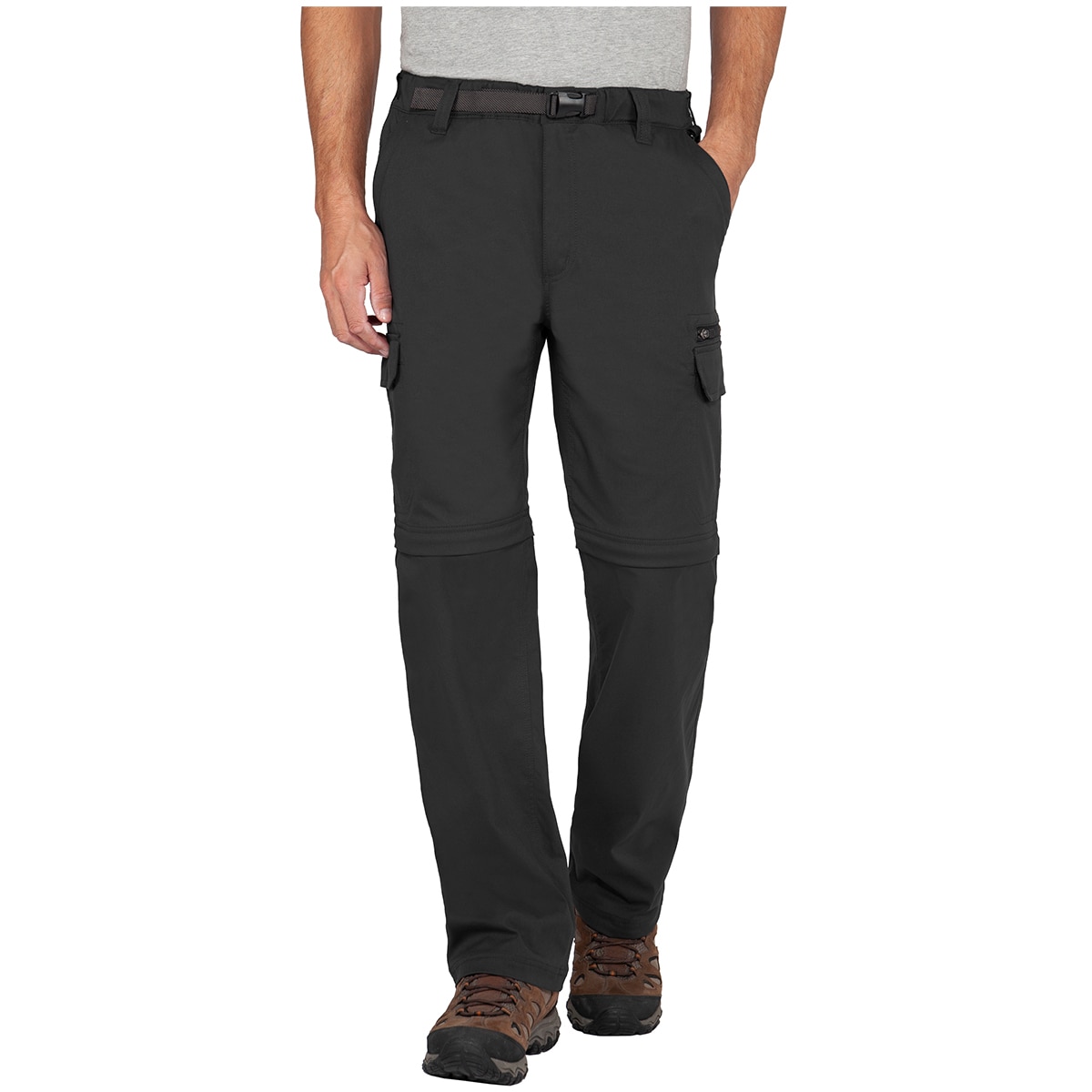 BC Clothing Men Lightweight Convertible Stretch Cargo Pants & Shorts 