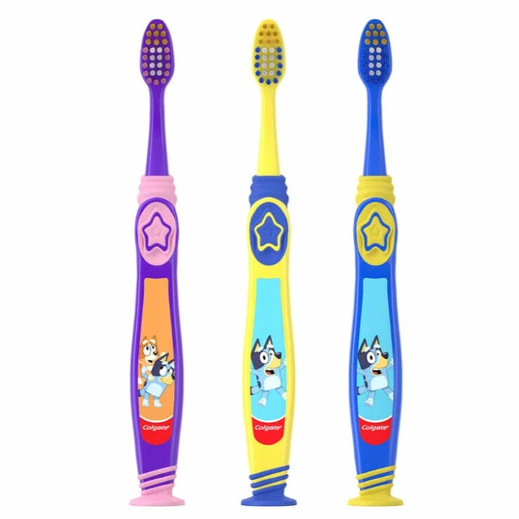 Colgate Bluey toothbrushes Colgate Bluey toothbrushes