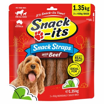 Snack-its Beef Straps 1.35kg