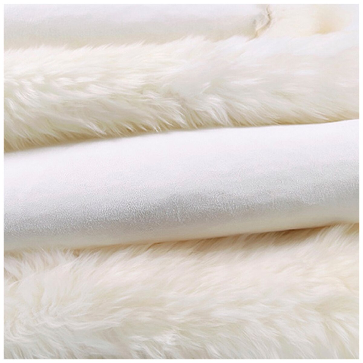 AusGolden Visby Large Sheepskin - White