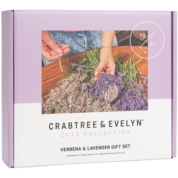 Crabtree & Evelyn Verbena & Lavender Shower Gel 2 x 250ml + Hand Cream 1 x 75 ml