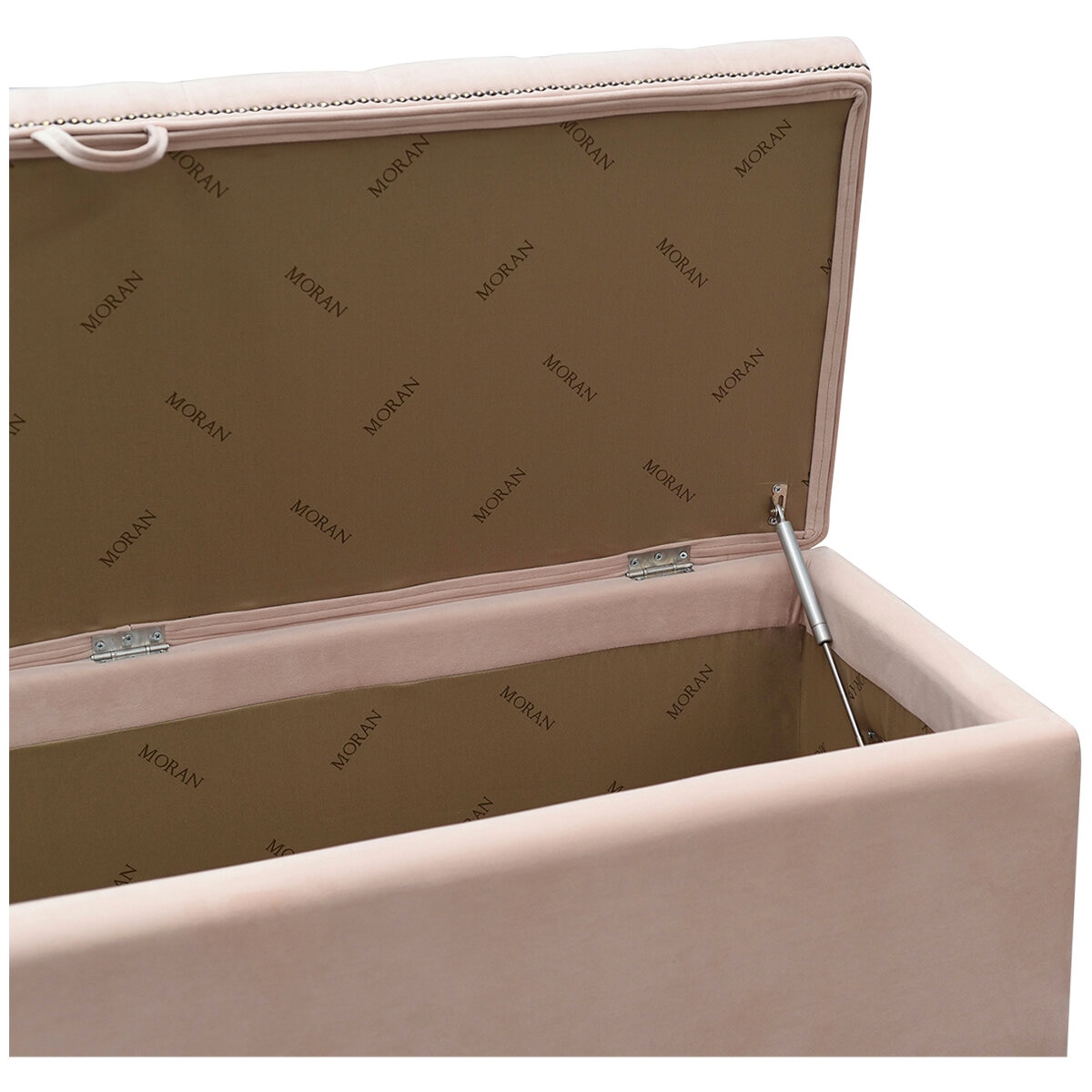 Moran Princess Storage Ottoman Petal Pink