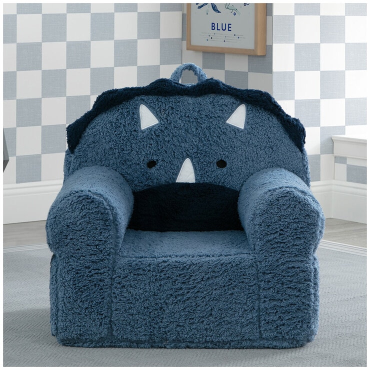 Cozee Kids' Animal Chair with Plush Blanket - Dinosaur