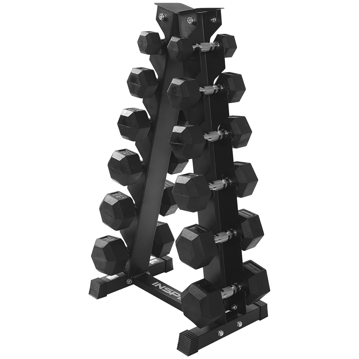 Inspire Fitness Rubber Dumbbell Set Costco Australia