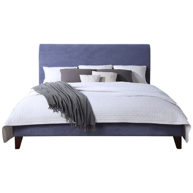 Northridge Home Upholstered Queen Bed Blue Costco Australia