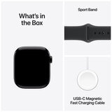 Apple Watch Series 11 GPS + Cellular 46mm Space Grey Aluminium Case with Black Sport Band - S/M Apple Watch Series 11 GPS + Cellular 46mm Space Grey Aluminium Case with Black Sport Band - S/M