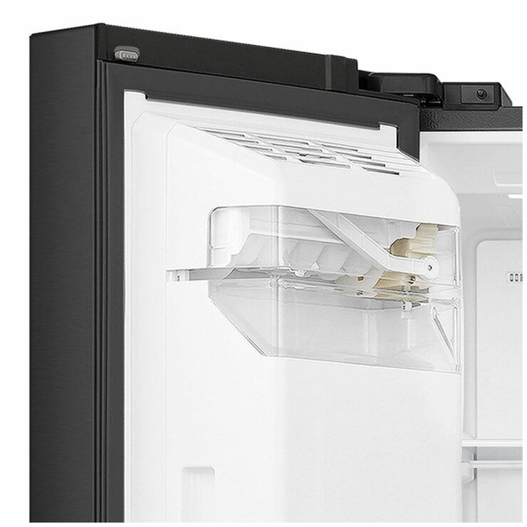 Hisense 632L Side By Side Fridge Black HRSBS633BW Hisense 632L Side By Side Fridge Black HRSBS633BW