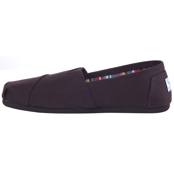 Toms Women's Alpargata Shoe - Black Balck