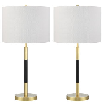 Bridgeport Designs Brianna Twin Pull Table Lamp Set 2 Pack