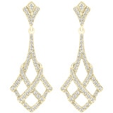 0.50ctw Diamond Net Earrings