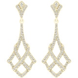 0.50ctw Diamond Net Earrings