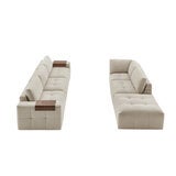 Aiden & Ivy 6 Piece Modular Fabric Sectional Aiden & Ivy 6 Piece Modular Fabric Sectional